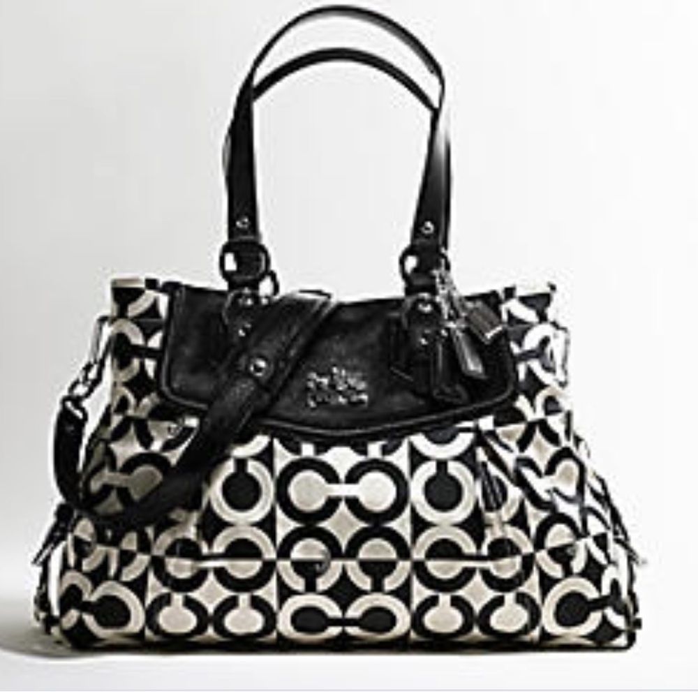COACH MADISON BOXED OP ART CLAIRE 14587